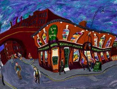 <i>The Lass 'O' Gowrie, Manchester. </i>(50x70cm Acrylic on board.) Painted 2012-2014.
SOLD