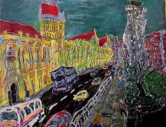 <i>Manchester University </i>(40x50cm. Acrylic on board) Painted 2001.
SOLD