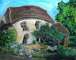 <i>Moulin De Lassier, St. Yriex, France No. 2 </i>(40x50cm. Acrylic on board) Painted 2003-2009.
NOT FOR SALE