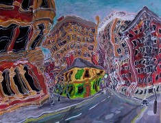 <i>The Peveril Of The Peak </i>(40x50cm. Acrylic on board) Painted 2001.
SOLD